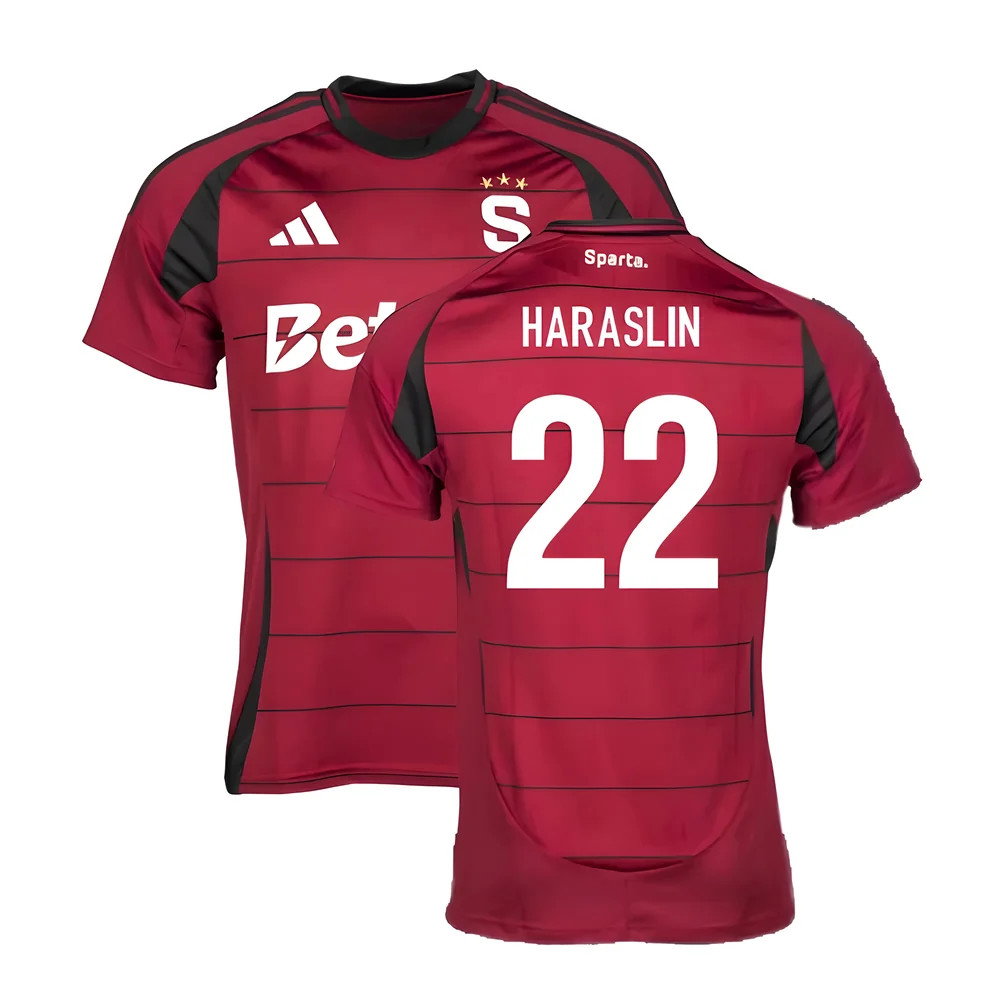 2024-2025 Sparta Prague Home Shirt (Haraslin 22)_0