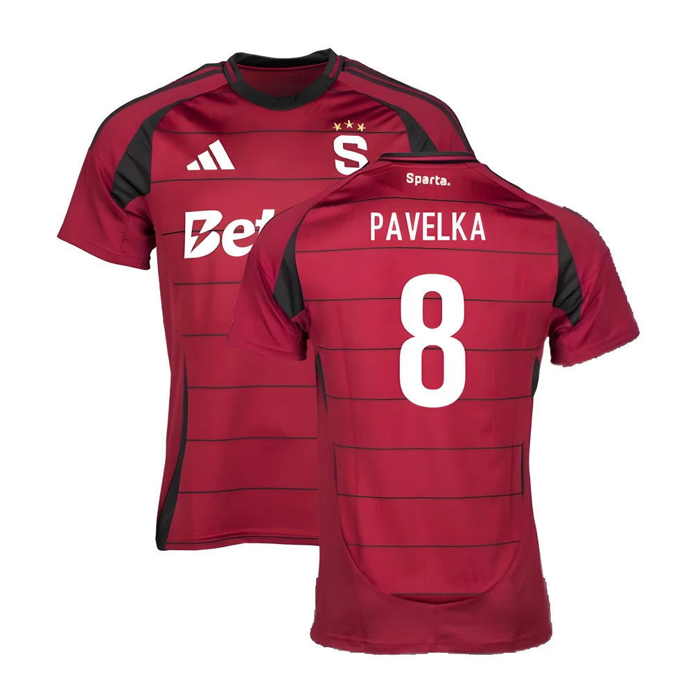 2024-2025 Sparta Prague Home Shirt (Pavelka 8)_0