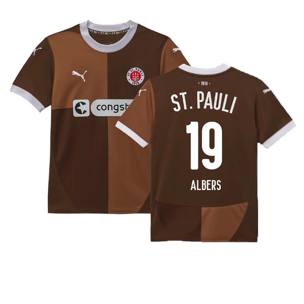 2024-2025 St Pauli Home Shirt (Kids) (Albers 19)_0