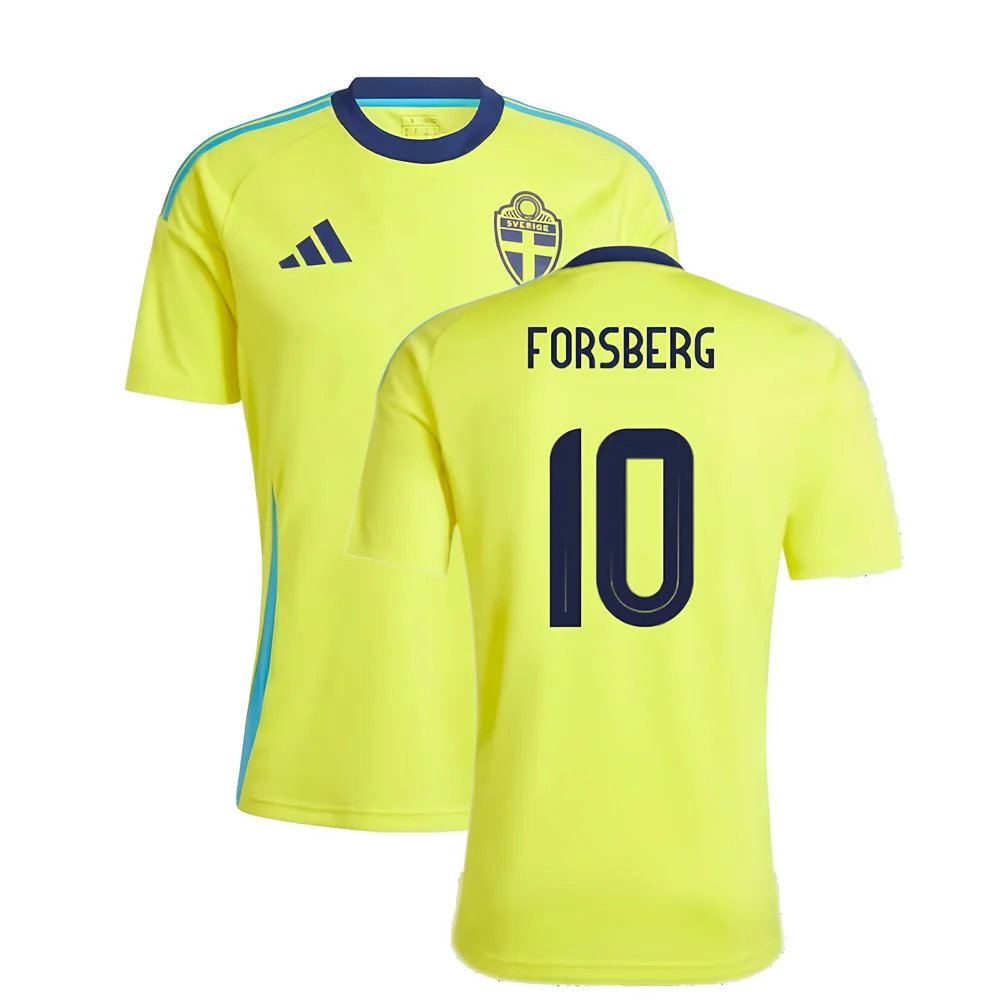 2024-2025 Sweden Home Fan Shirt (FORSBERG 10)_0