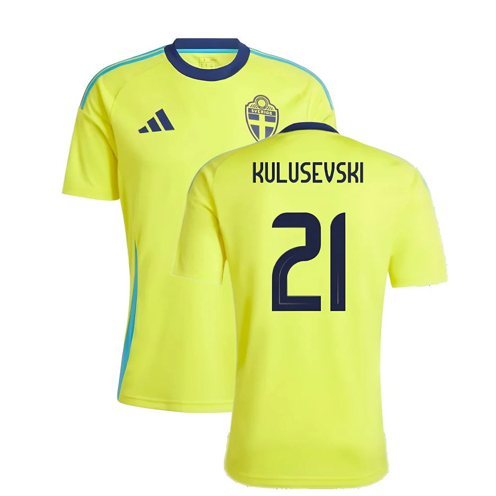 2024-2025 Sweden Home Fan Shirt (KULUSEVSKI 21)_0