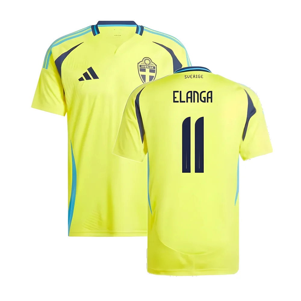 2024-2025 Sweden Home Shirt (ELANGA 11)_0