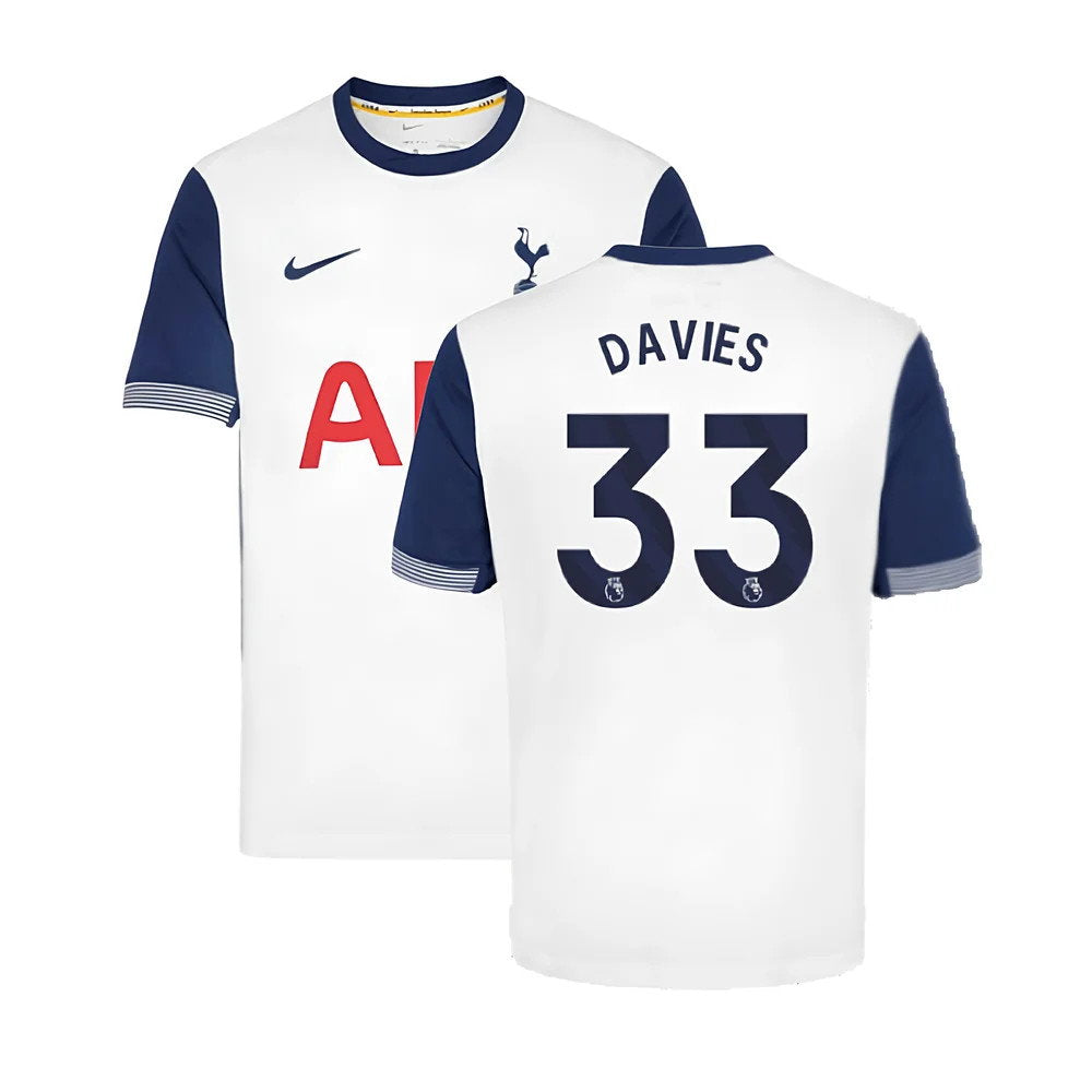 2024-2025 Tottenham Hotspur Home Shirt (Davies 33)_0