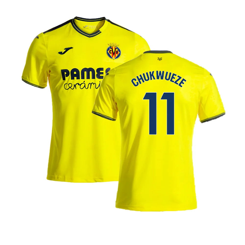2024-2025 Villarreal Home Shirt (Chukwueze 11)_0