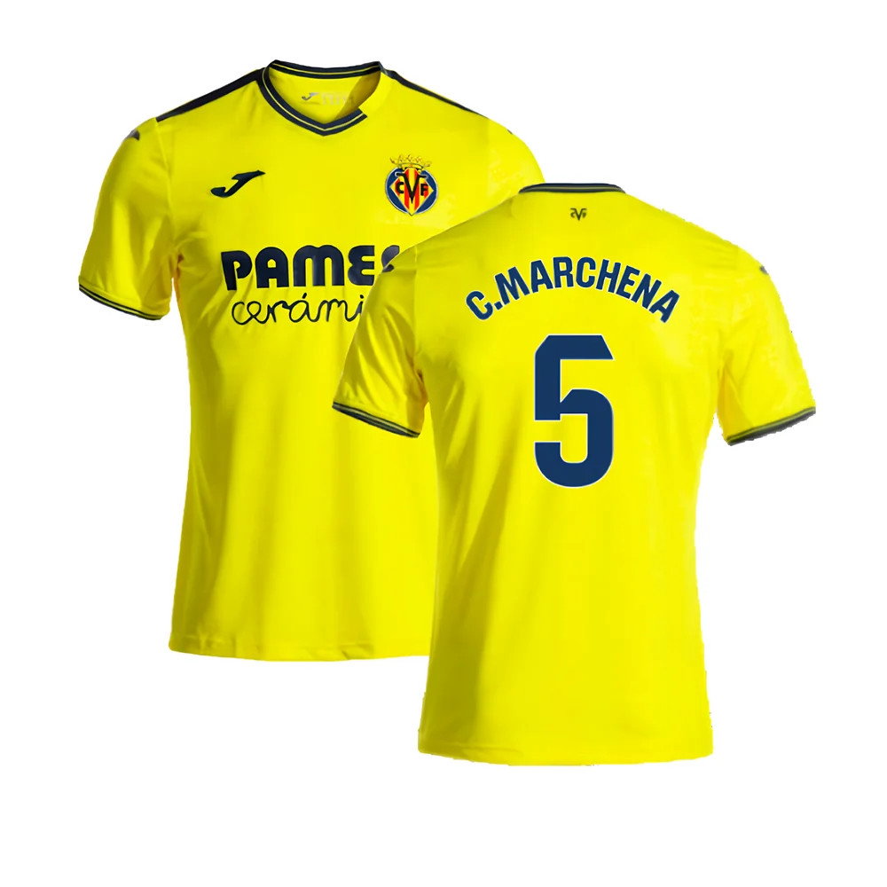 2024-2025 Villarreal Home Shirt (C.Marchena 5)_0