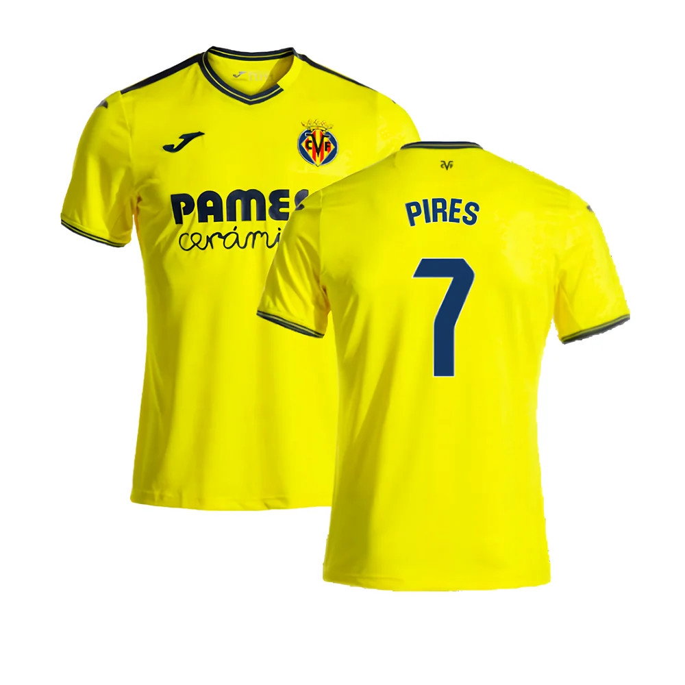 2024-2025 Villarreal Home Shirt (Pires 7)_0