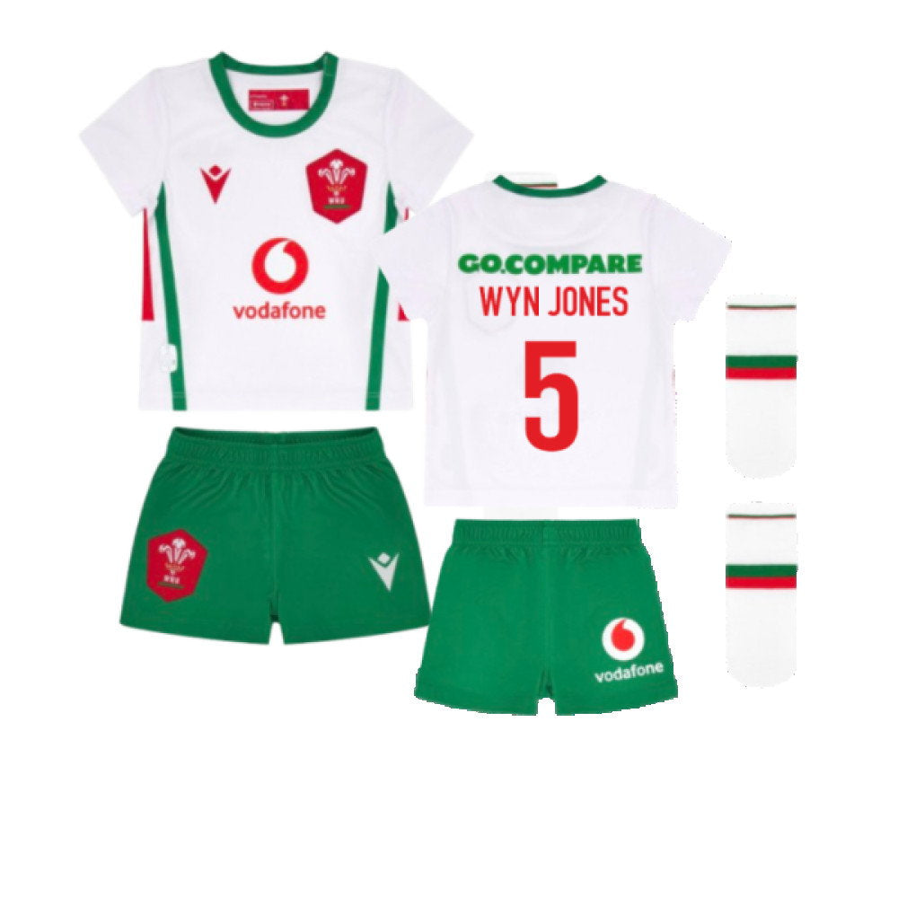 2024-2025 Wales Away Rugby Baby Kit (Wyn Jones 5)_0