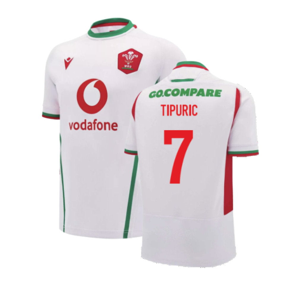 2024-2025 Wales Rugby Away Replica Shirt (Tipuric 7)_0