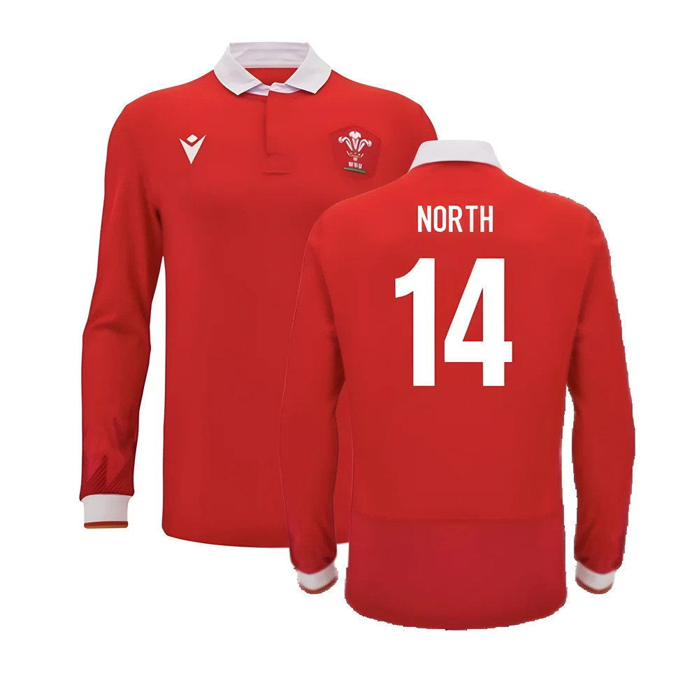 2024-2025 Wales WRU Home LS Cotton Rugby Shirt (North 14)_0