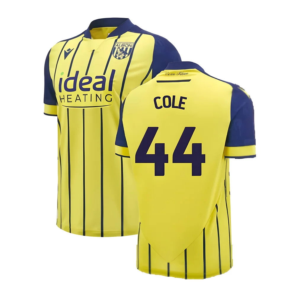 2024-2025 West Brom WBA Albion Away Shirt (Cole 44)_0