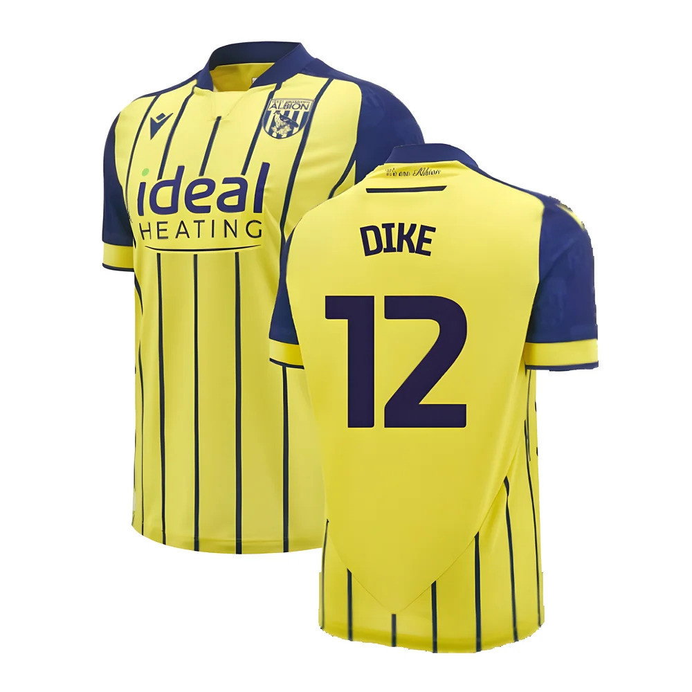 2024-2025 West Brom WBA Albion Away Shirt (Dike 12)_0