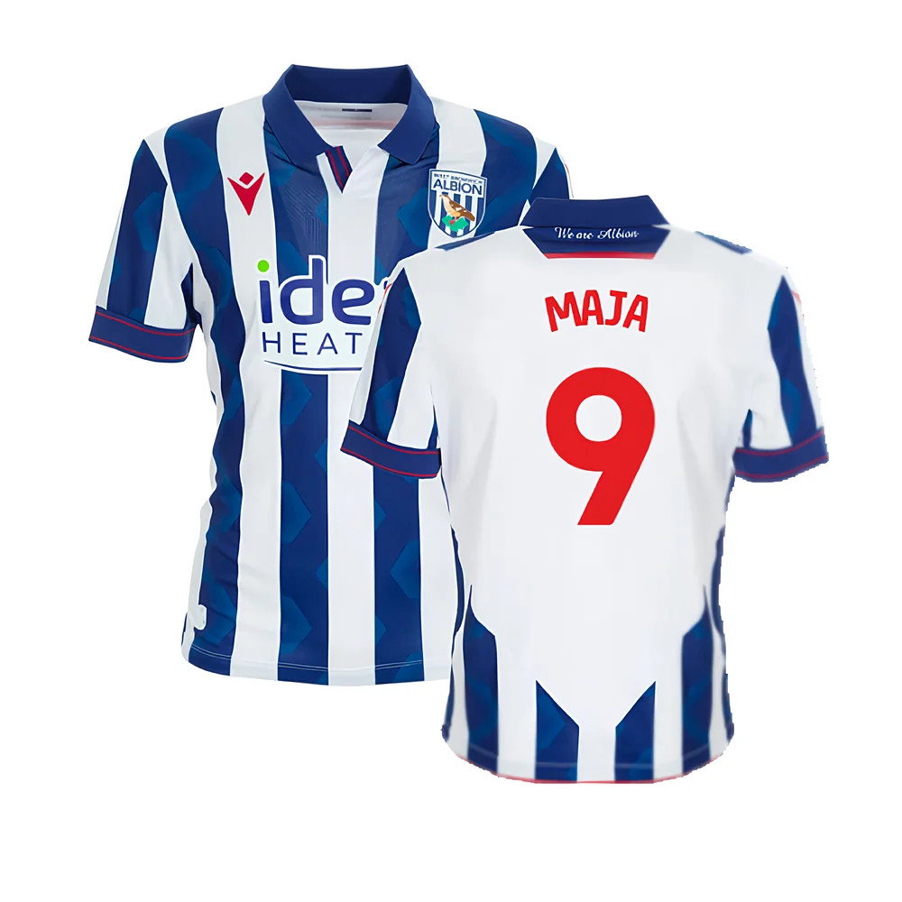 2024-2025 West Brom WBA Home Shirt (Maja 9)_0