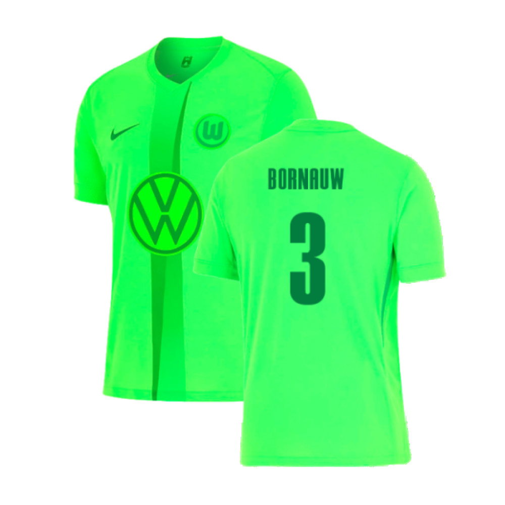 2024-2025 Wolfsburg Home Shirt (Bornauw 3)_0
