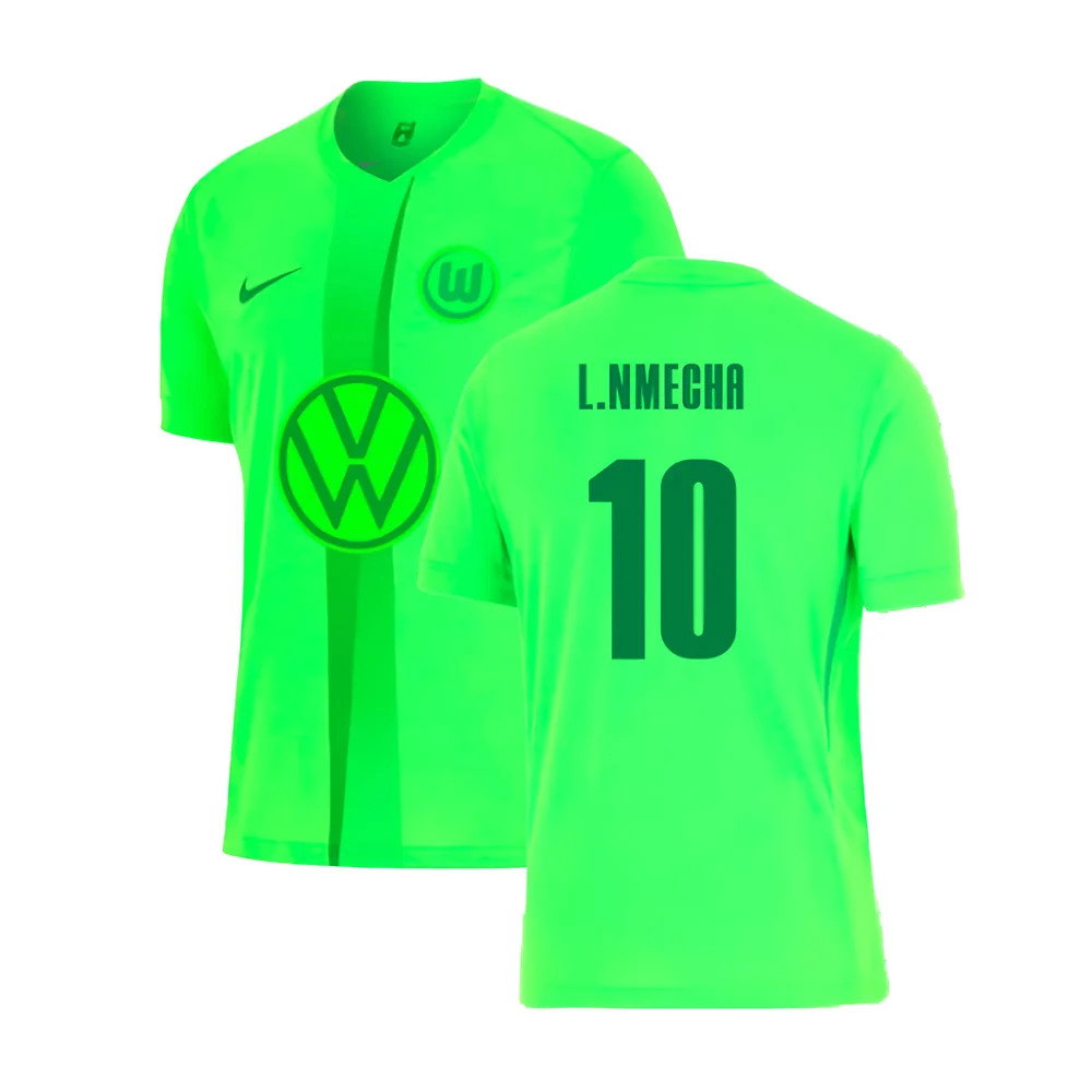 2024-2025 Wolfsburg Home Shirt (L.Nmecha 10)_0