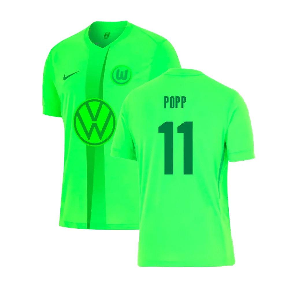 2024-2025 Wolfsburg Home Shirt (Popp 11)_0