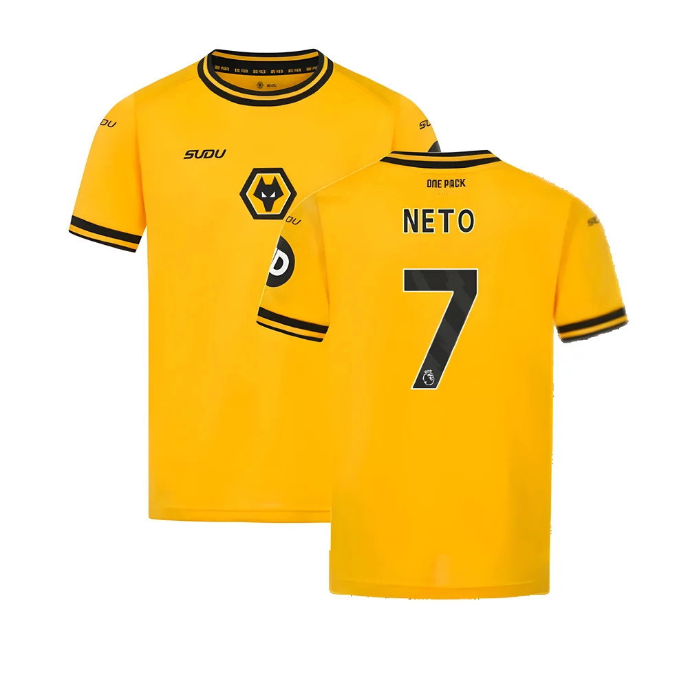 2024-2025 Wolves Home Shirt (Kids) (Neto 7)_0