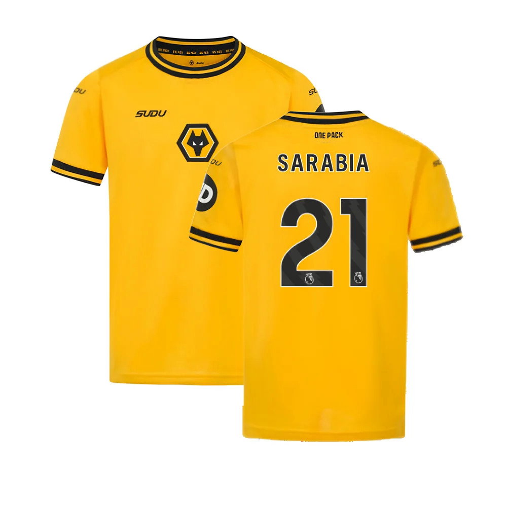 2024-2025 Wolves Home Shirt (Kids) (Sarabia 21)_0