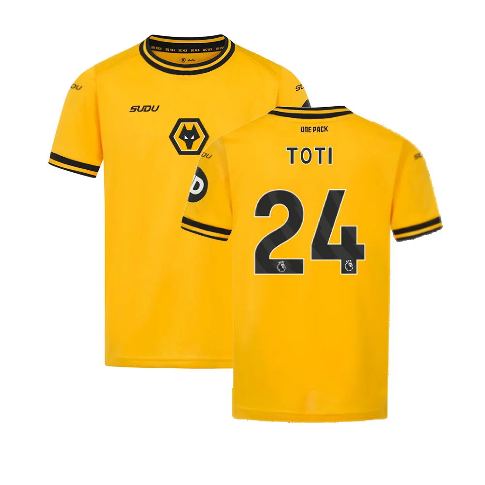 2024-2025 Wolves Home Shirt (Kids) (Toti 24)_0