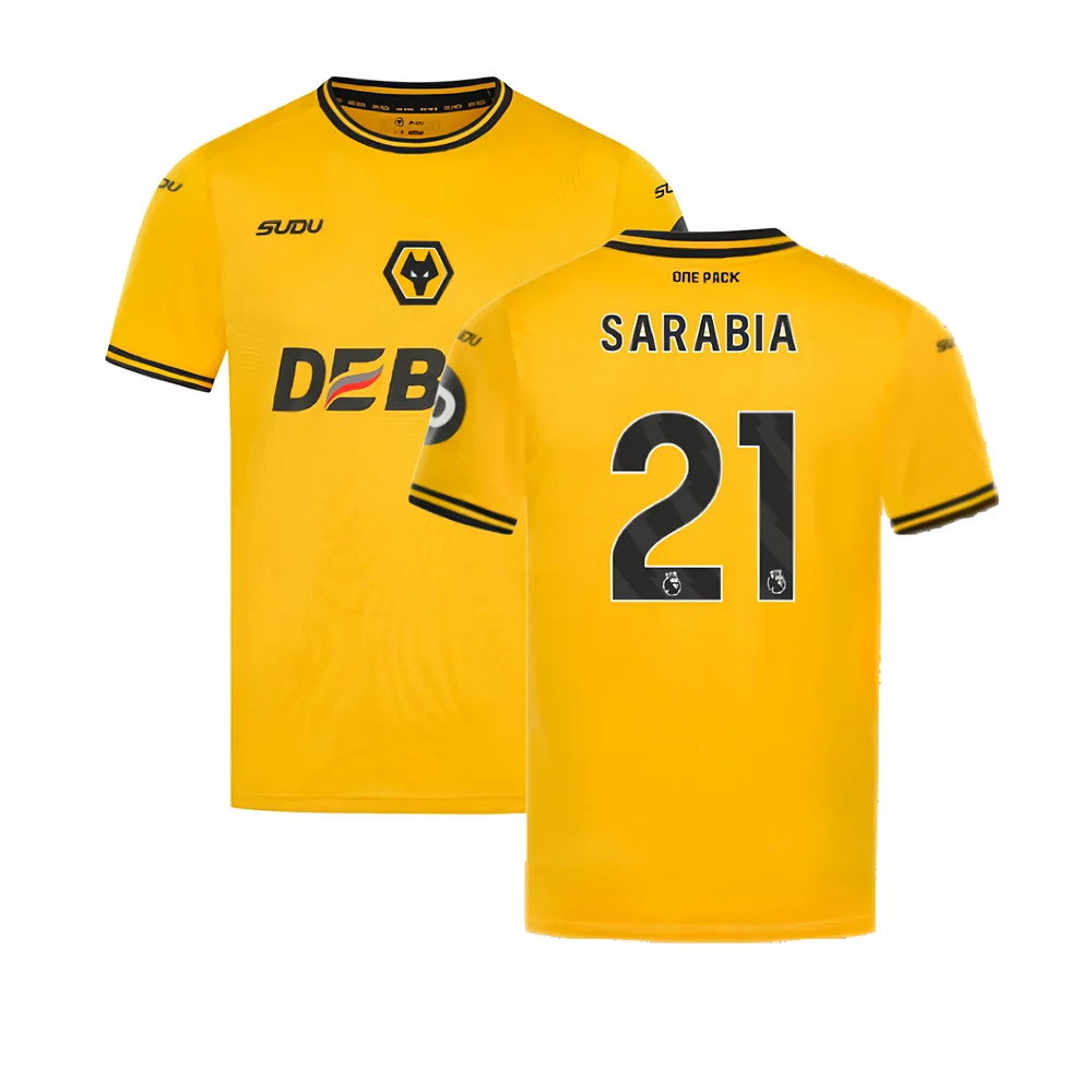 2024-2025 Wolves Home Shirt (Sarabia 21)_0