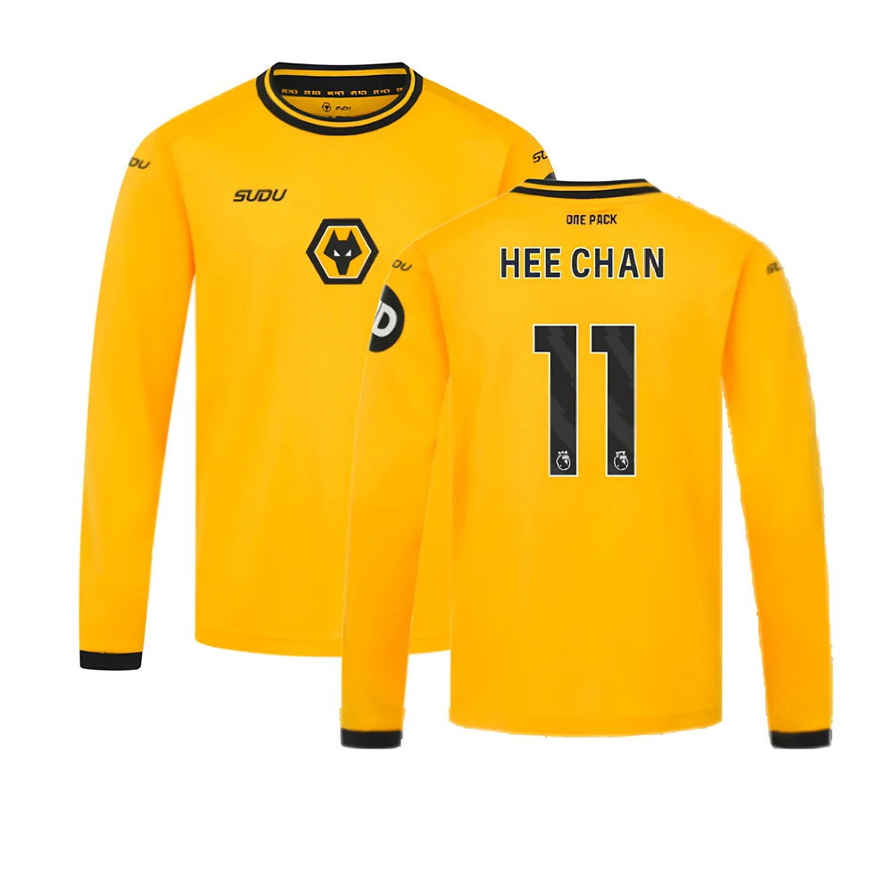 2024-2025 Wolves Long Sleeve Home Shirt (Kids) (Hee Chan 11)_0