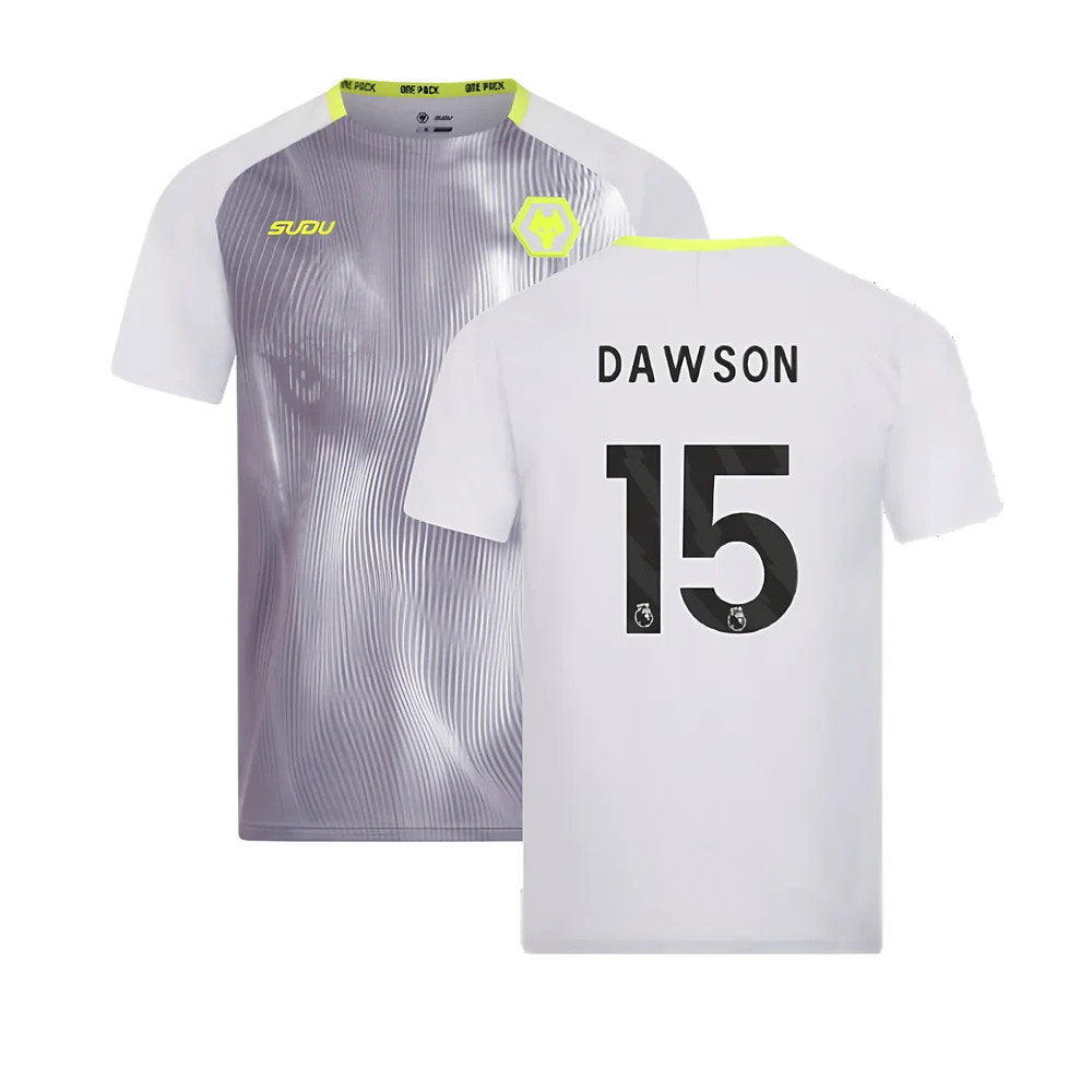 2024-2025 Wolves Players Training Shirt (Grey) (Dawson 15)_0