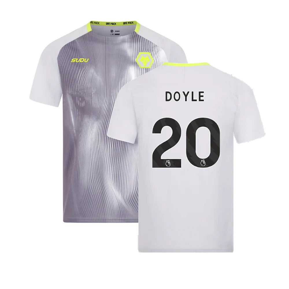 2024-2025 Wolves Players Training Shirt (Grey) (Doyle 20)_0
