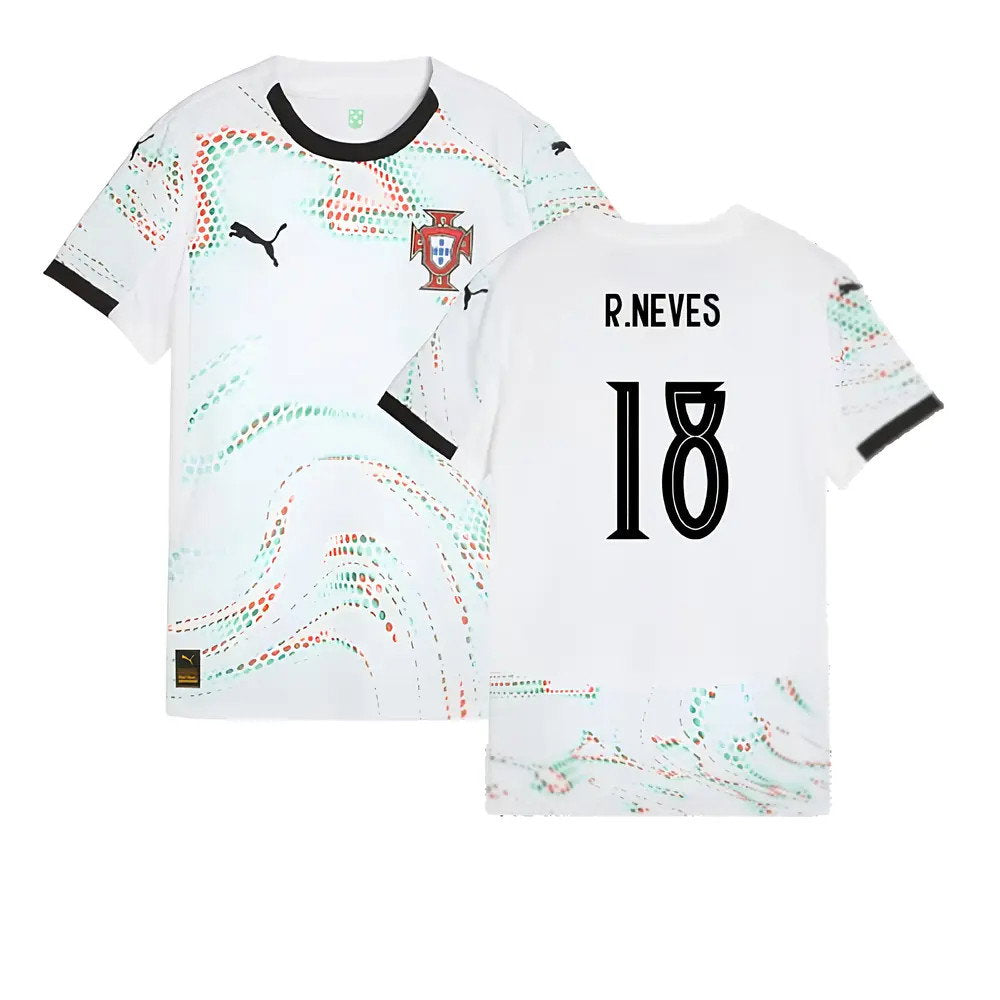 2025-2026 Portugal Away Shirt (Womens) (R.Neves 18)_0