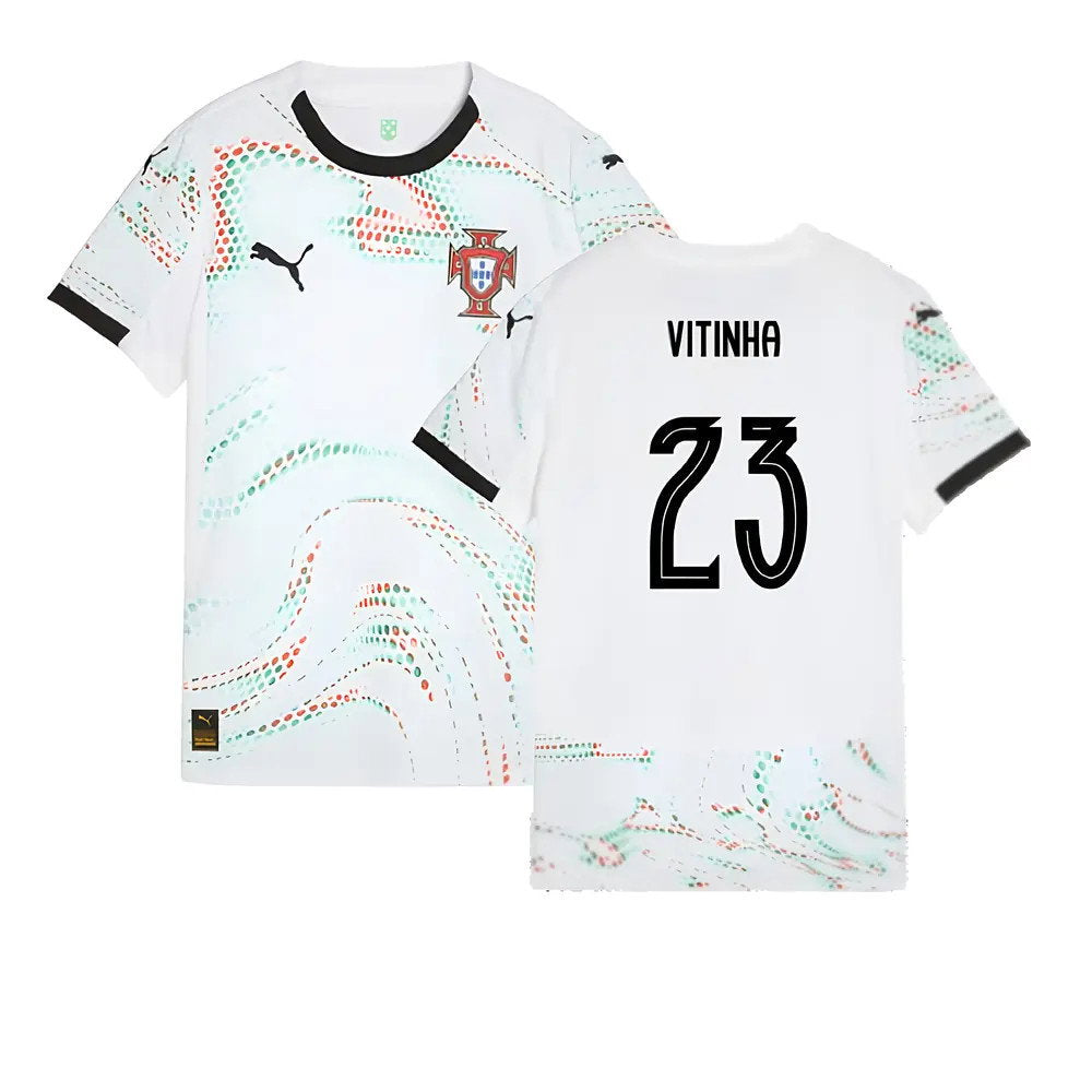2025-2026 Portugal Away Shirt (Womens) (Vitinha 23)_0