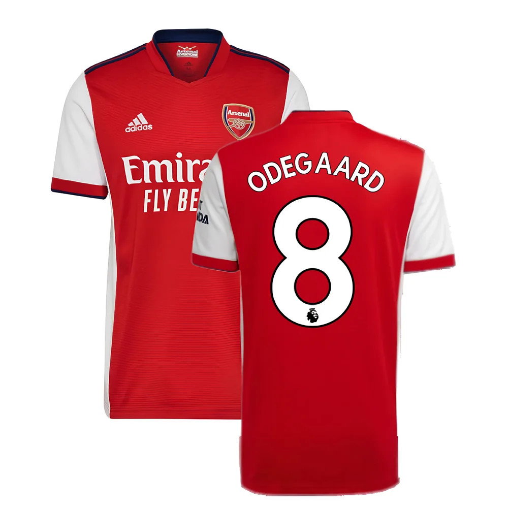 Arsenal 2021-2022 Home Shirt (ODEGAARD 8)_0