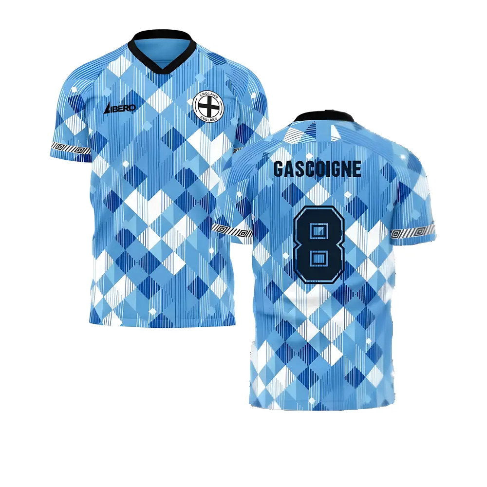 England 1990 Third Concept Football Shirt (Libero) (Gascoigne 8)_0