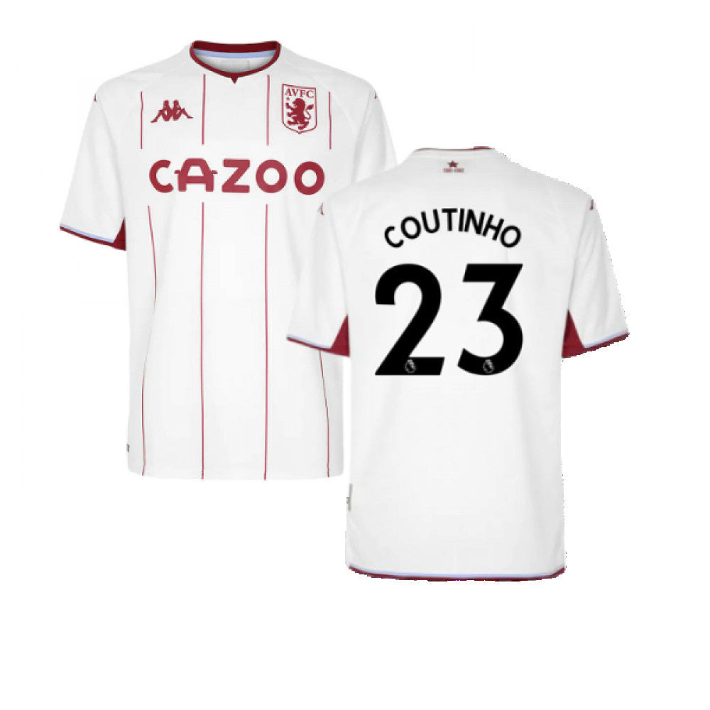 2021-2022 Aston Villa Away Shirt (Coutinho 23)_0
