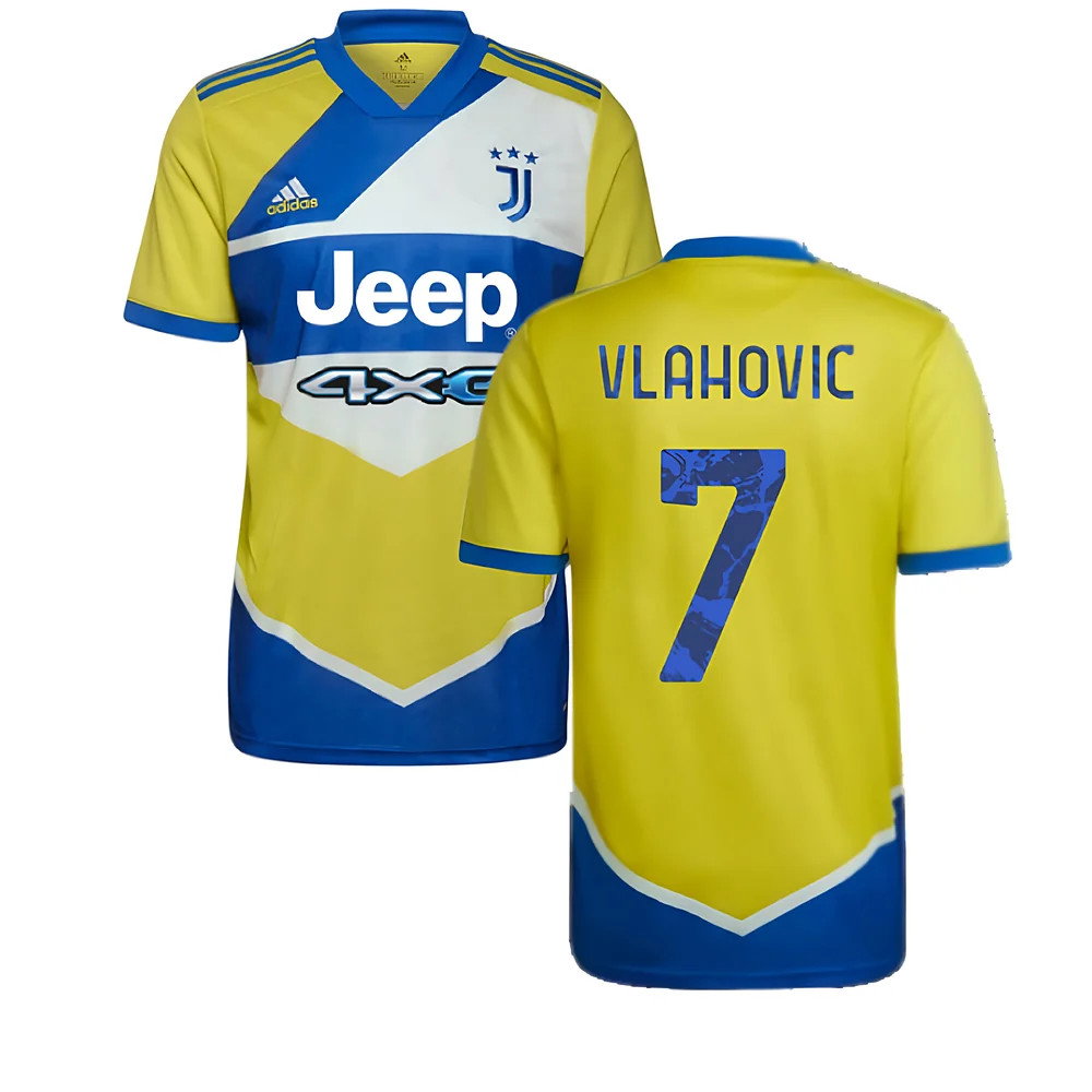 2021-2022 Juventus Third Shirt (VLAHOVIC 7)_0