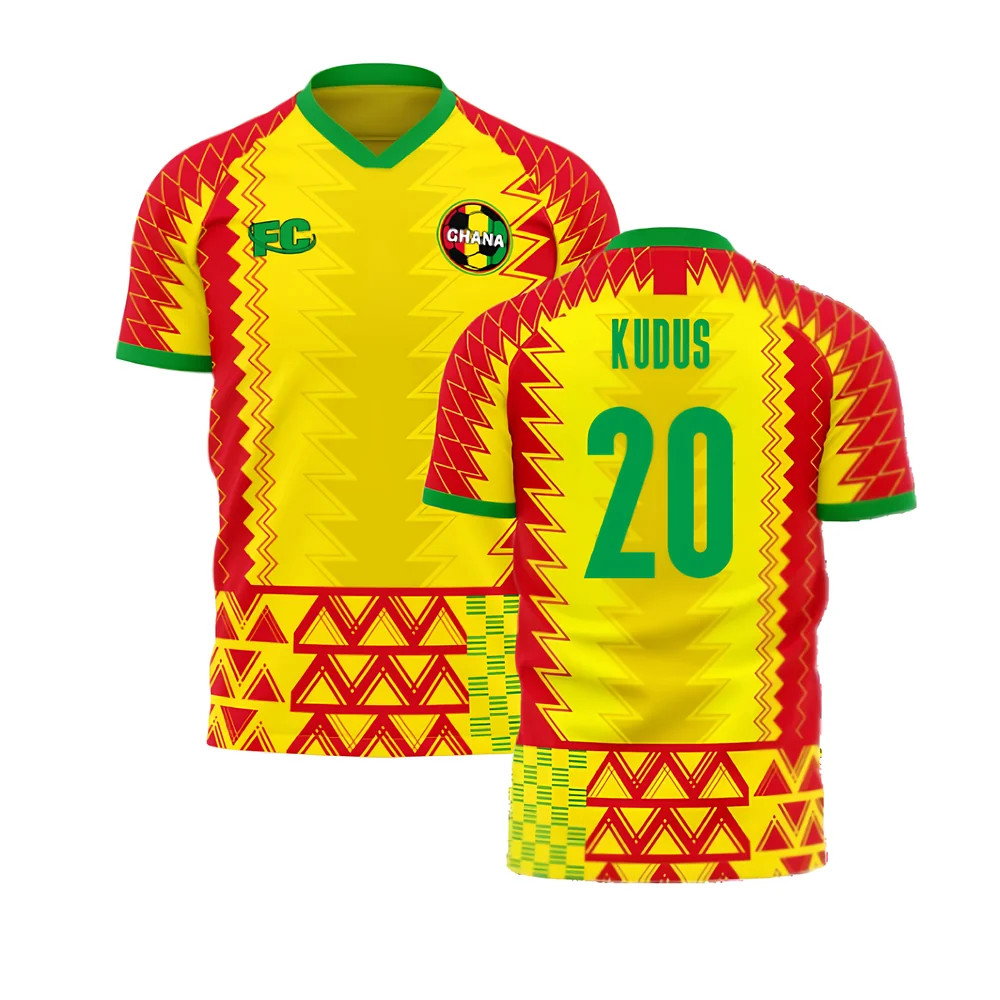 Ghana 2022-2023 Home Concept Football Kit (Fans Culture) (KUDUS 20)_0