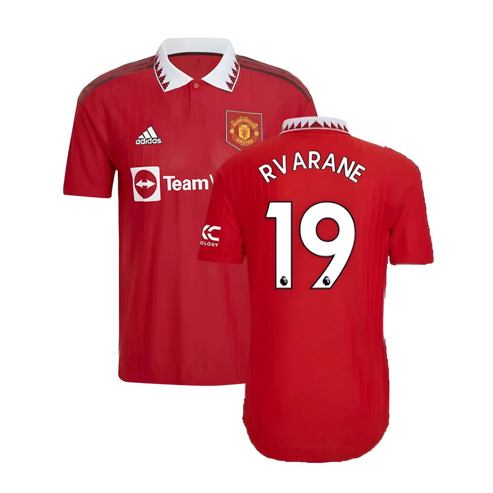 2022-2023 Man Utd Authentic Home Shirt (R VARANE 19)_0