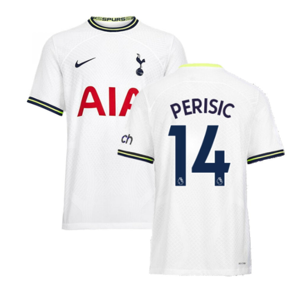 2022-2023 Tottenham Vapor Home Shirt (PERISIC 14)_0