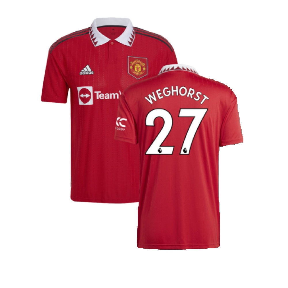 2022-2023 Man Utd Home Shirt (Weghorst 27)_0