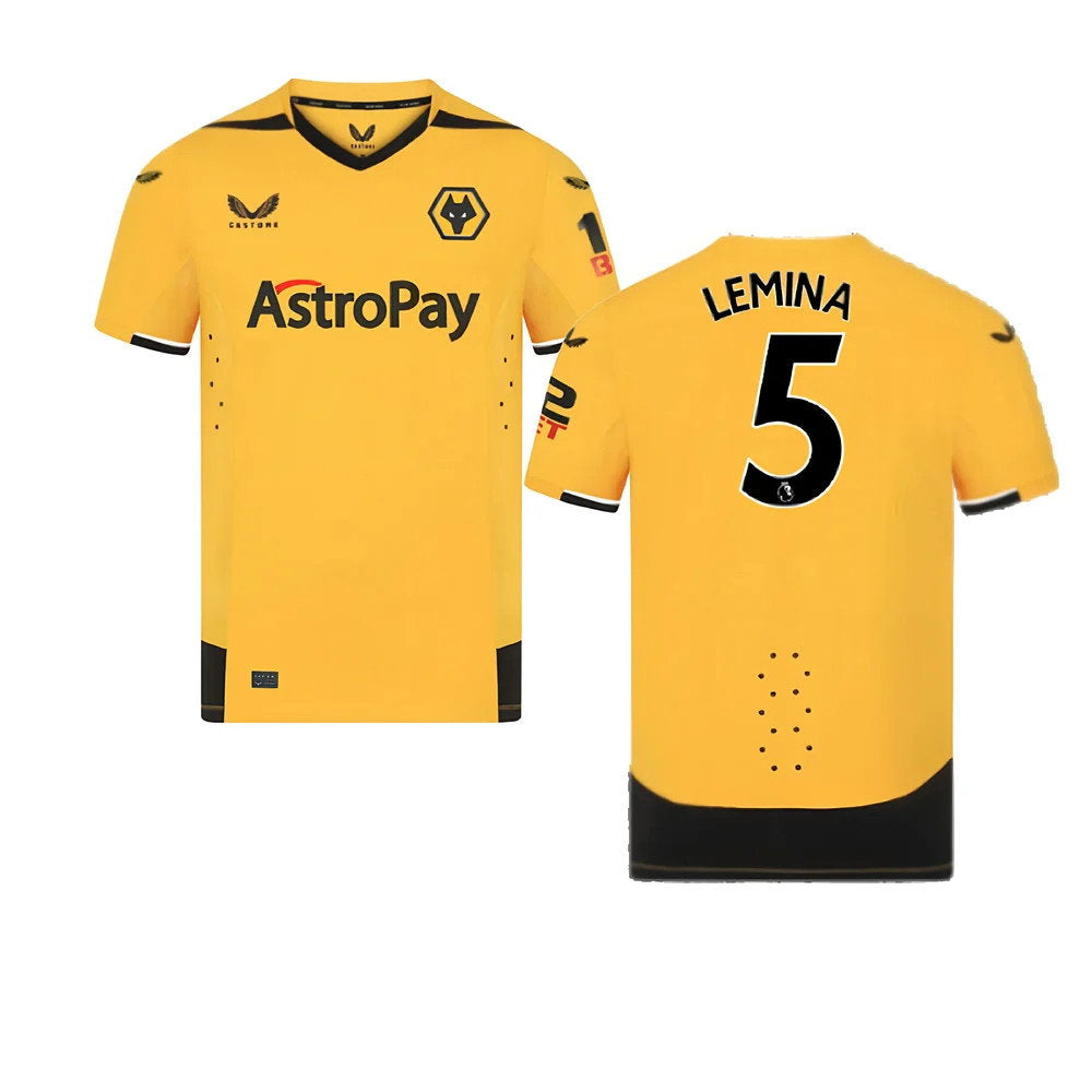 2022-2023 Wolves Home Pro Jersey (Lemina 5)_0