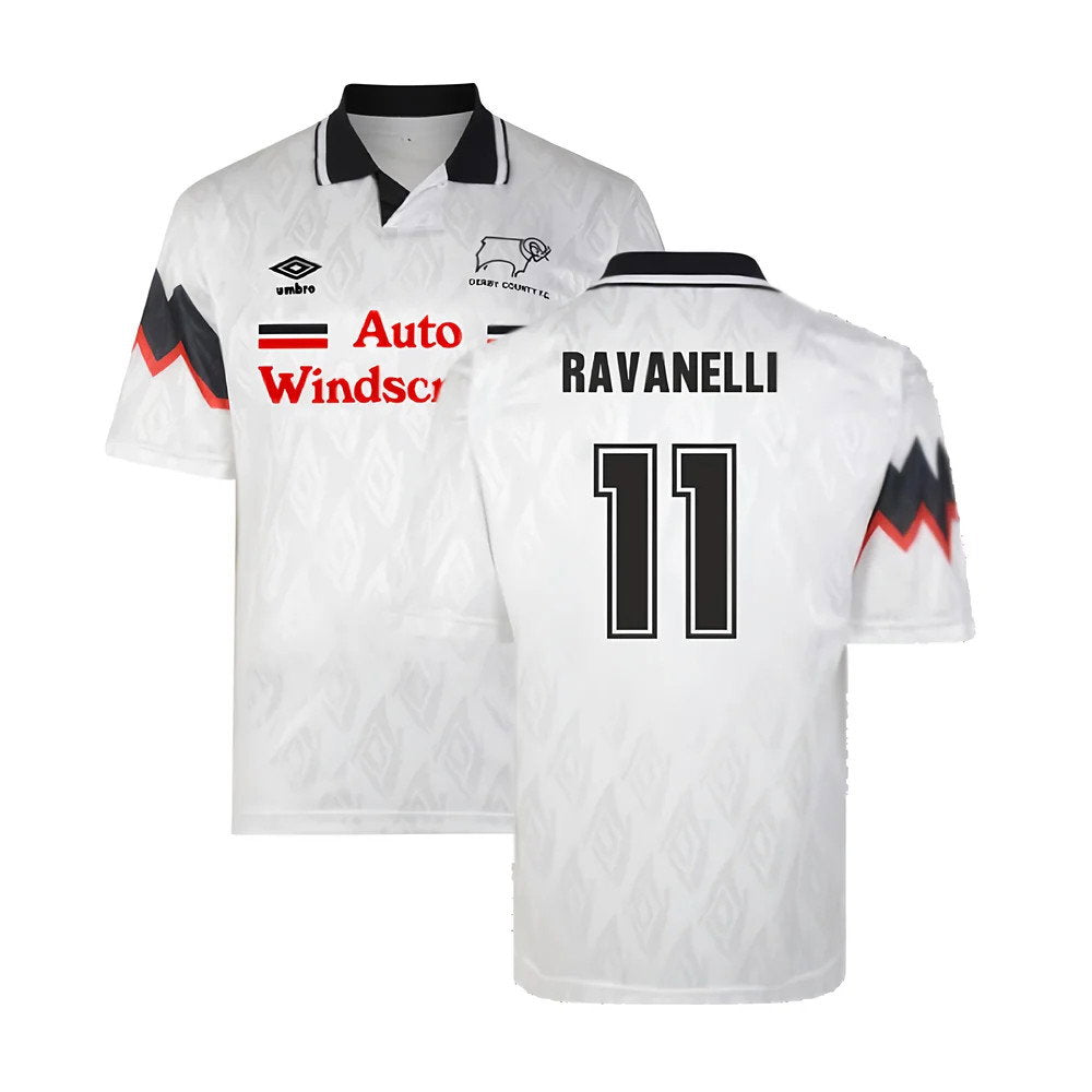 Derby County 1992 Umbro Shirt (Ravanelli 11)_0
