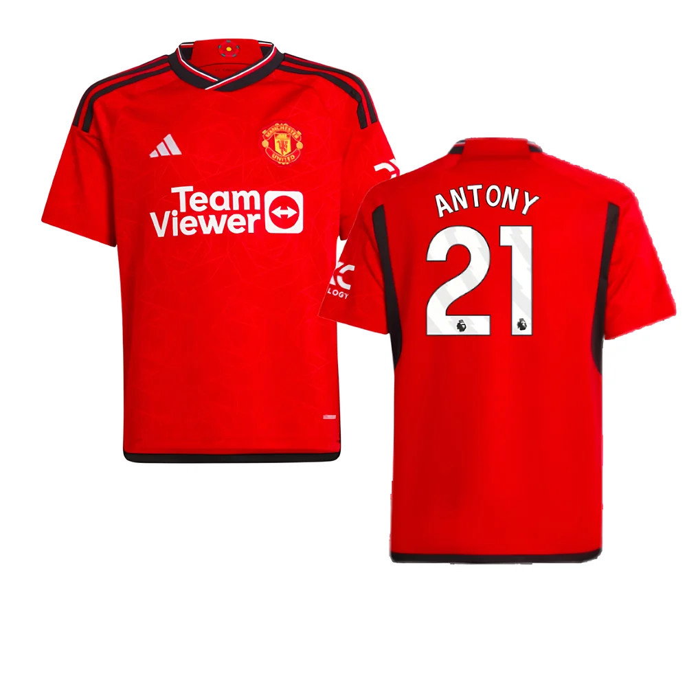 2023-2024 Man Utd Home Shirt (Kids) (Antony 21)_0