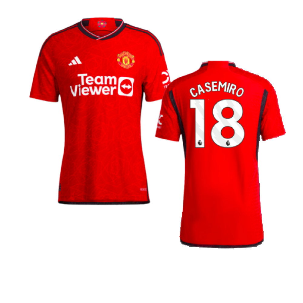 2023-2024 Man Utd Authentic Home Shirt (Casemiro 18)_0