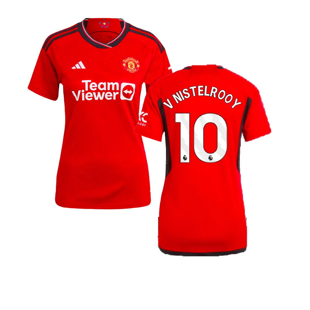 2023-2024 Man Utd Home Shirt (Ladies) (V Nistelrooy 10)_0