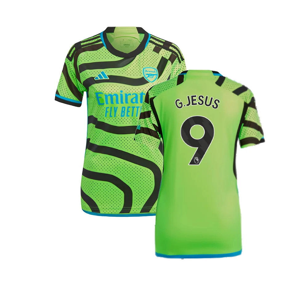 2023-2024 Arsenal Away Shirt (Ladies) (G.Jesus 9)_0