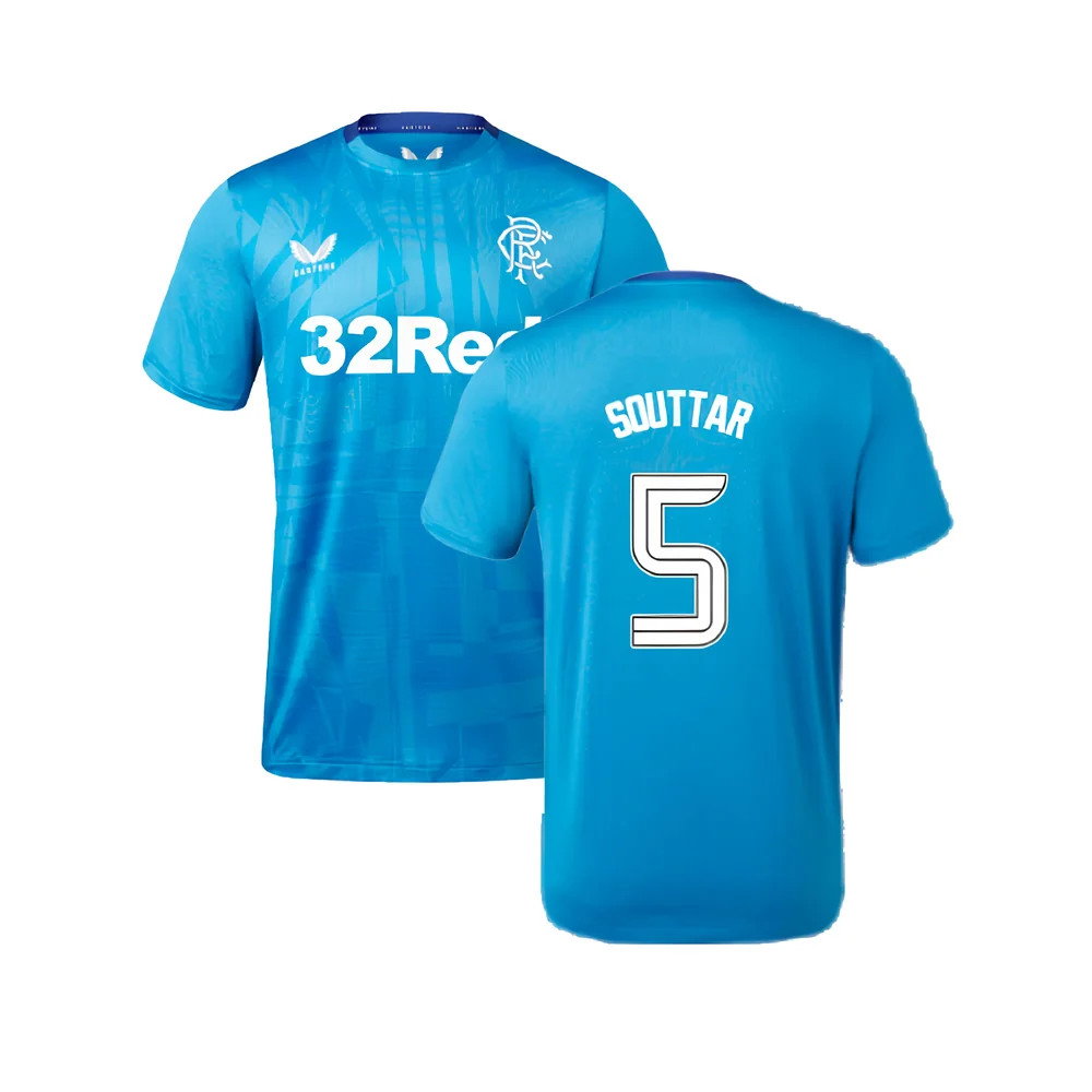 2023-2024 Rangers Players Training Tee (Deep Water) (Souttar 5)_0