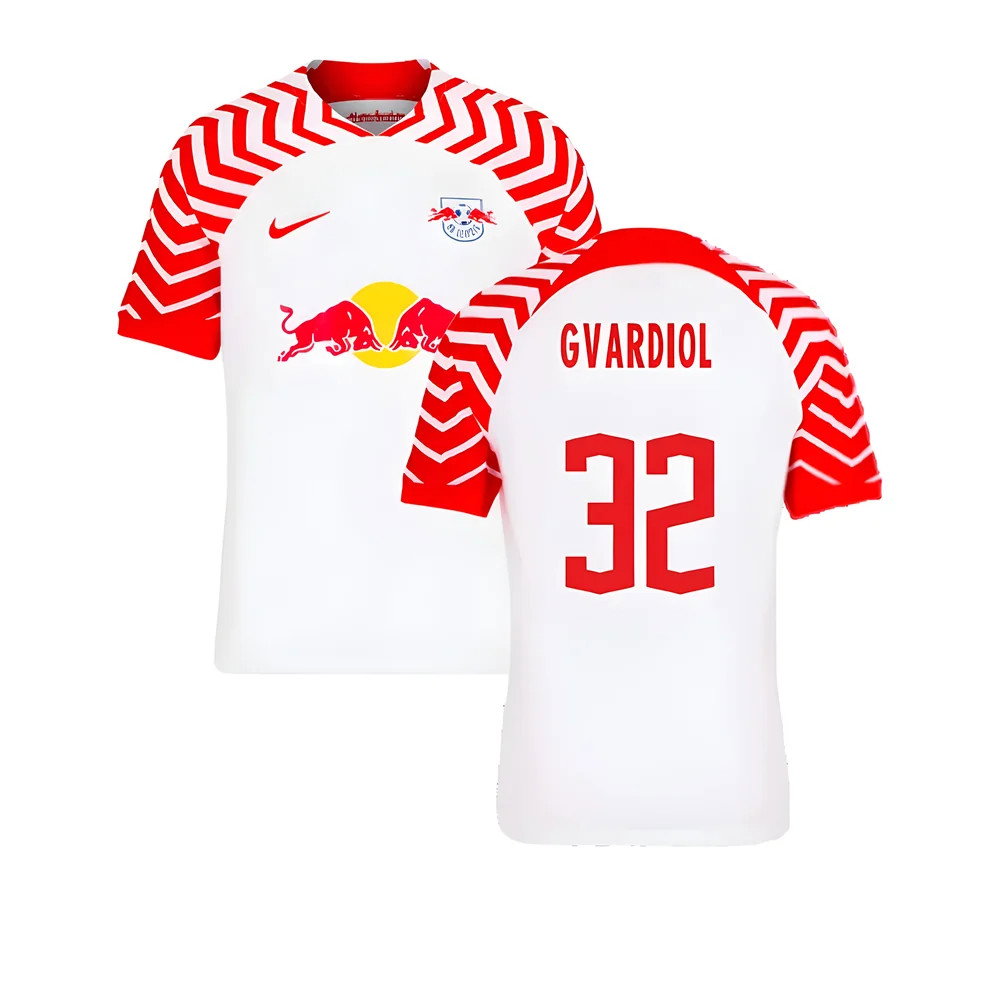2023-2024 Red Bull Leipzig Home Shirt (Gvardiol 32)_0
