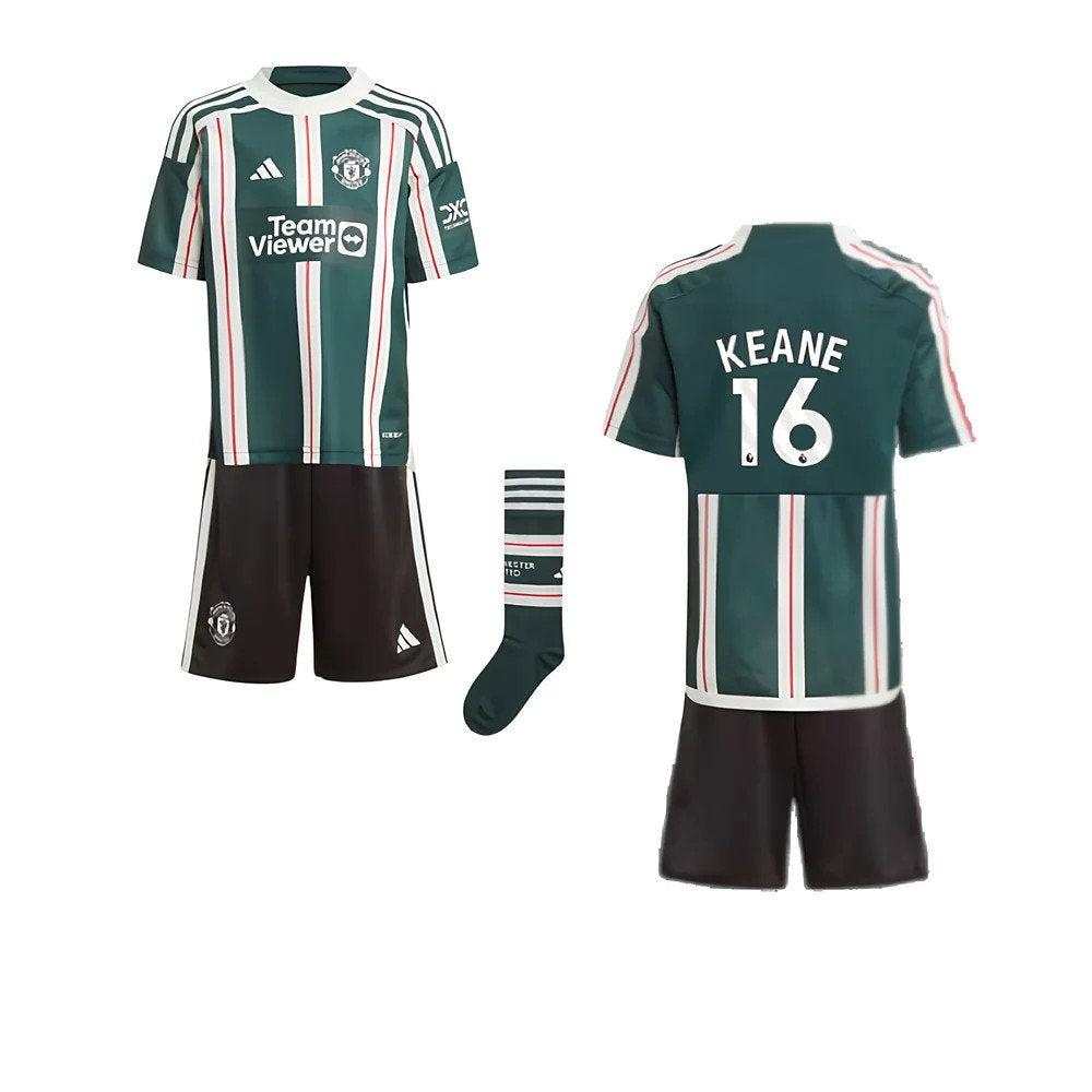 2023-2024 Man Utd Away Mini Kit (Keane 16)_0