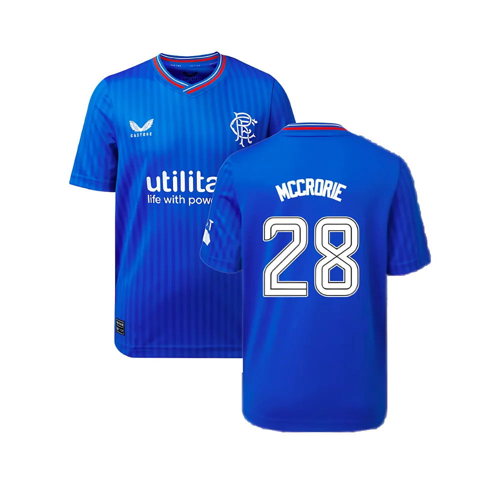 2023-2024 Rangers Home Shirt (Kids) (McCrorie 28)_0