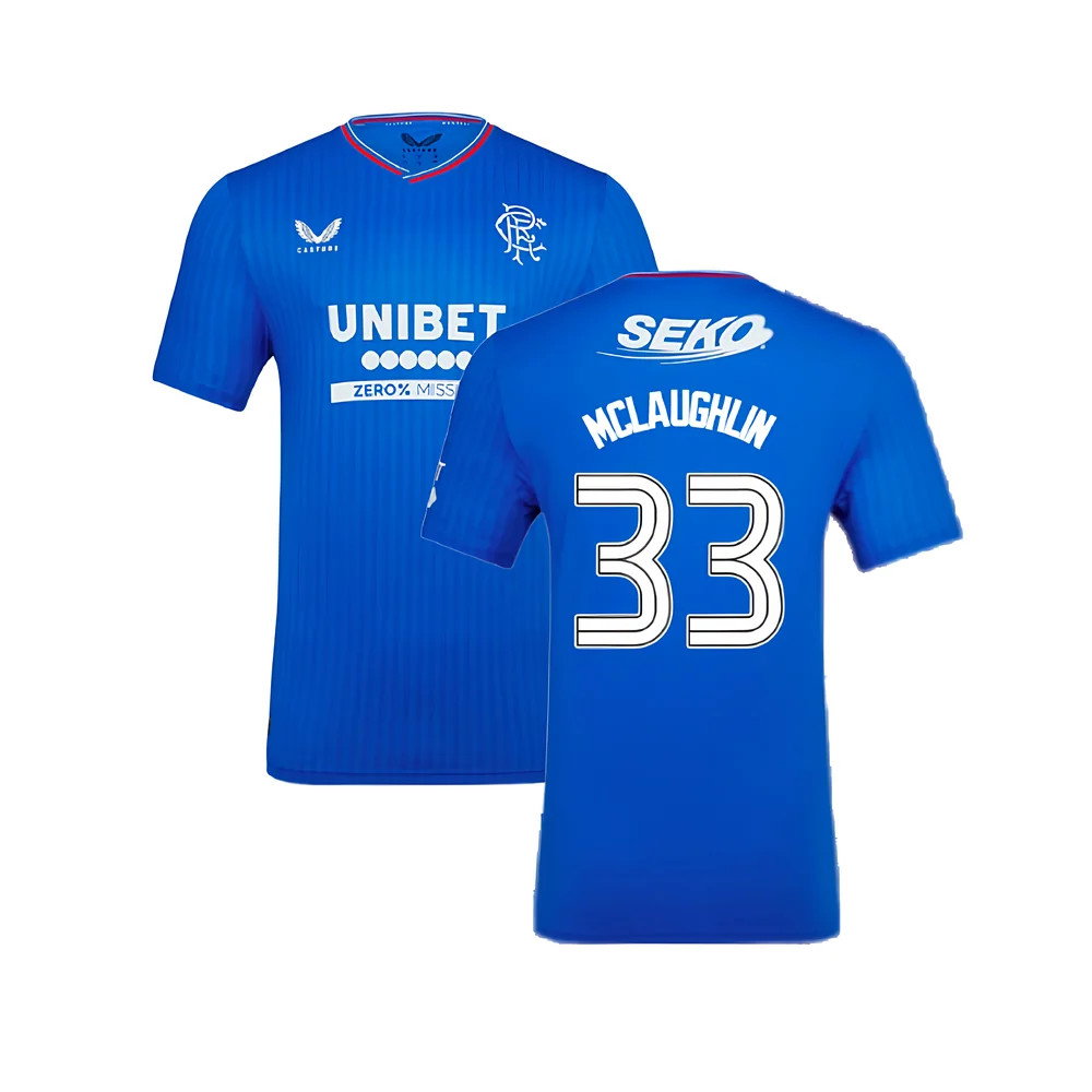 2023-2024 Rangers Pro Authentic Home Shirt (McLaughlin 33)_0