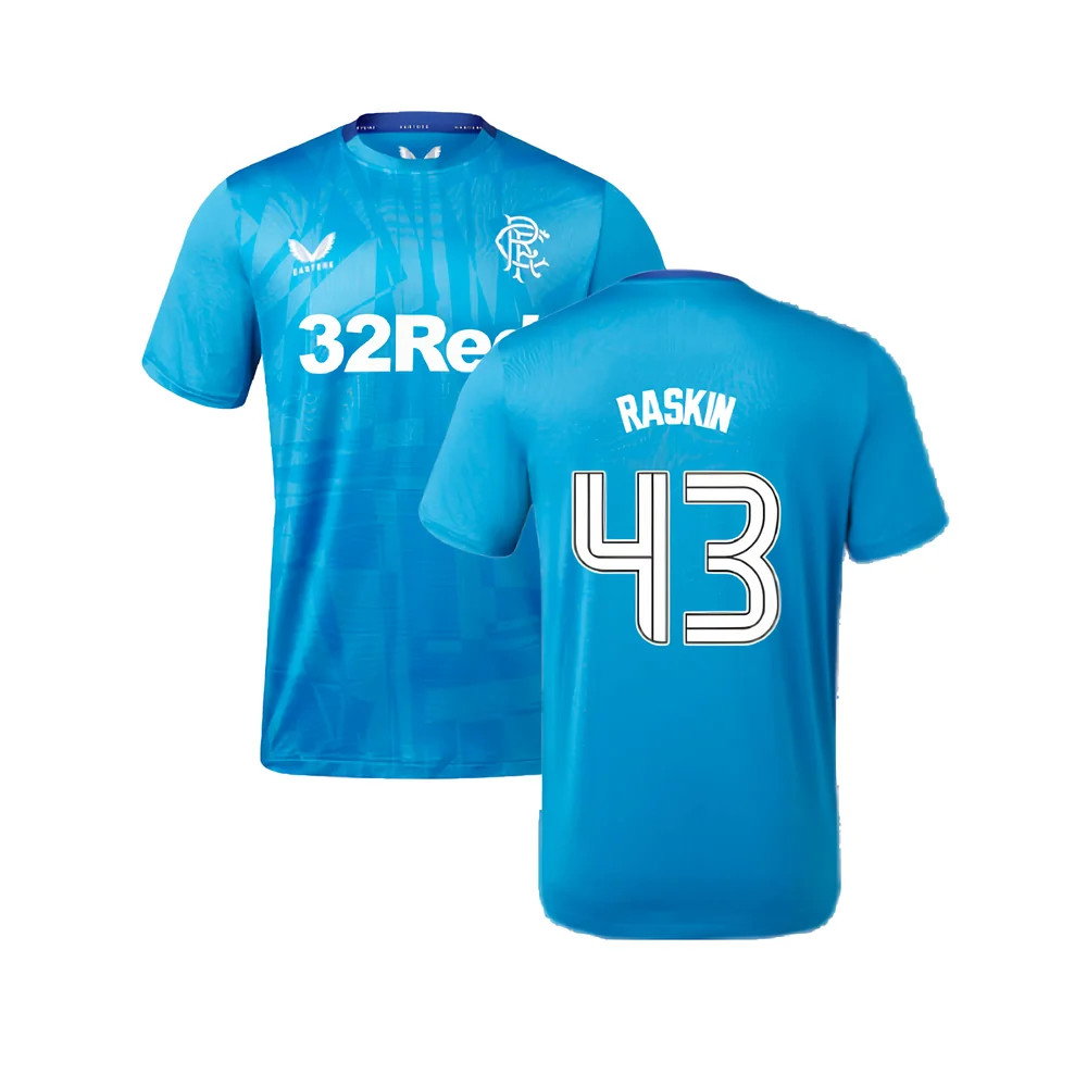 2023-2024 Rangers Players Training Tee (Deep Water) (Raskin 43)_0
