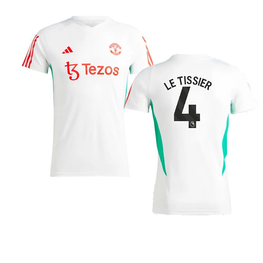 2023-2024 Man Utd Training Jersey (White) - Ladies (Le Tissier 4)_0