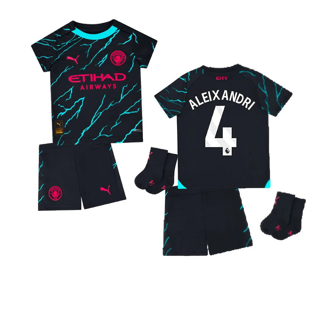 2023-2024 Man City Third Baby Kit (Aleixandri 4)_0